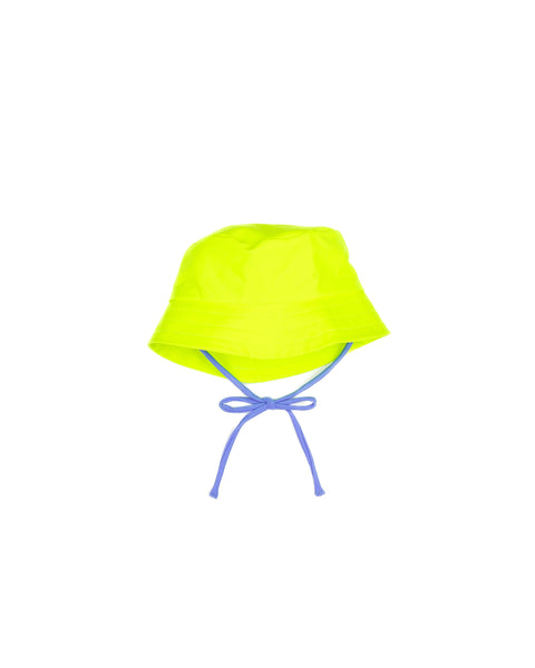 Neon Splash Yellow Bucket Hat