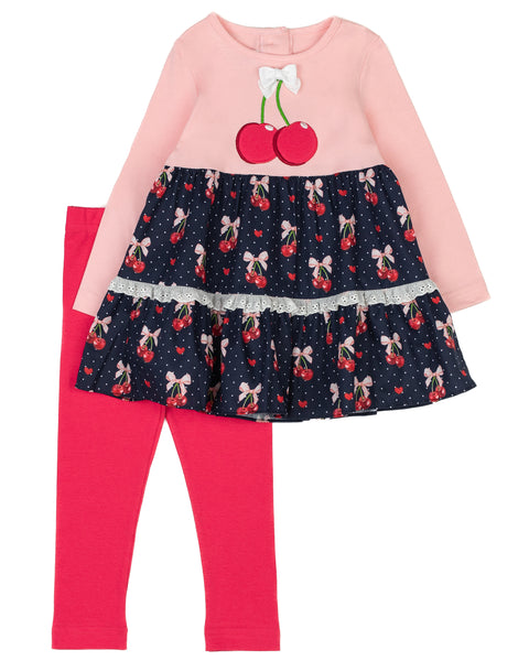 Cherry Good Day Tunic & Legging Set