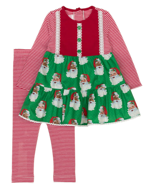 Father Christmas Tunic & Legging Set