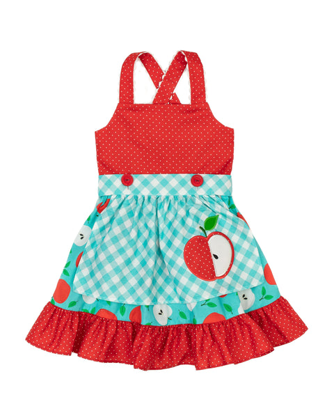 Grandad's Apples Apron Dress