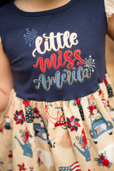 Little Miss America Short Set