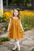 A - Golden Leaves Dress