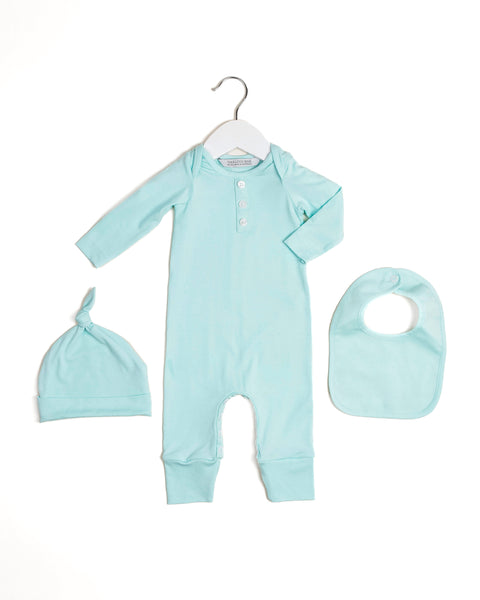 Sweet Necessities Blue Romper Set (Boys)