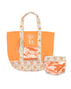 Peach Tote Bag Set