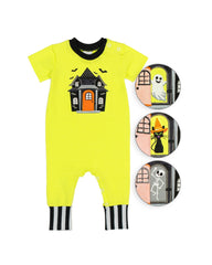 Whose There? Boys Romper