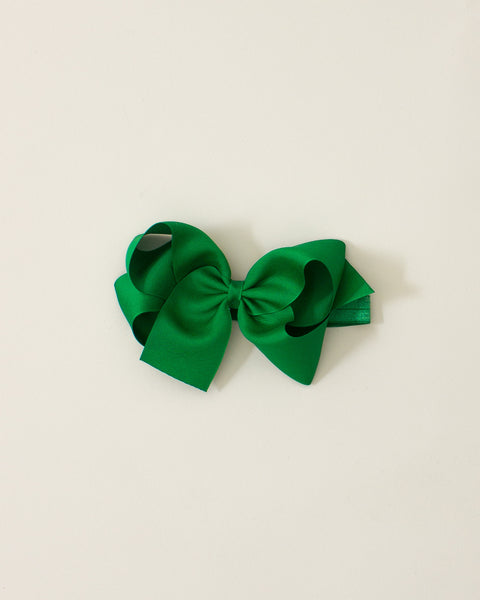 Emerald Classic Bow Headband