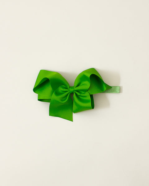 Apple Green Classic Bow Headband