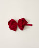 Cranberry Classic Bow Headband